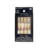 Neutral Embellished Stiletto Press On Nails