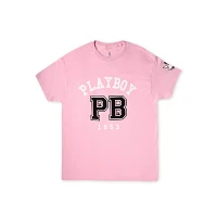 Playboy Pink Collegiate T Shirt