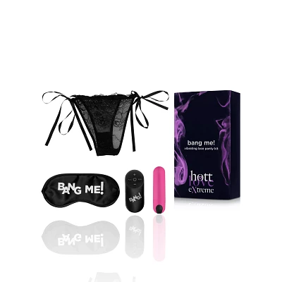 Bang Me! Vibrating Panties and Blindfold Kit 3.0