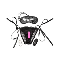 Bang Me! Vibrating Panties and Blindfold Kit 3.0