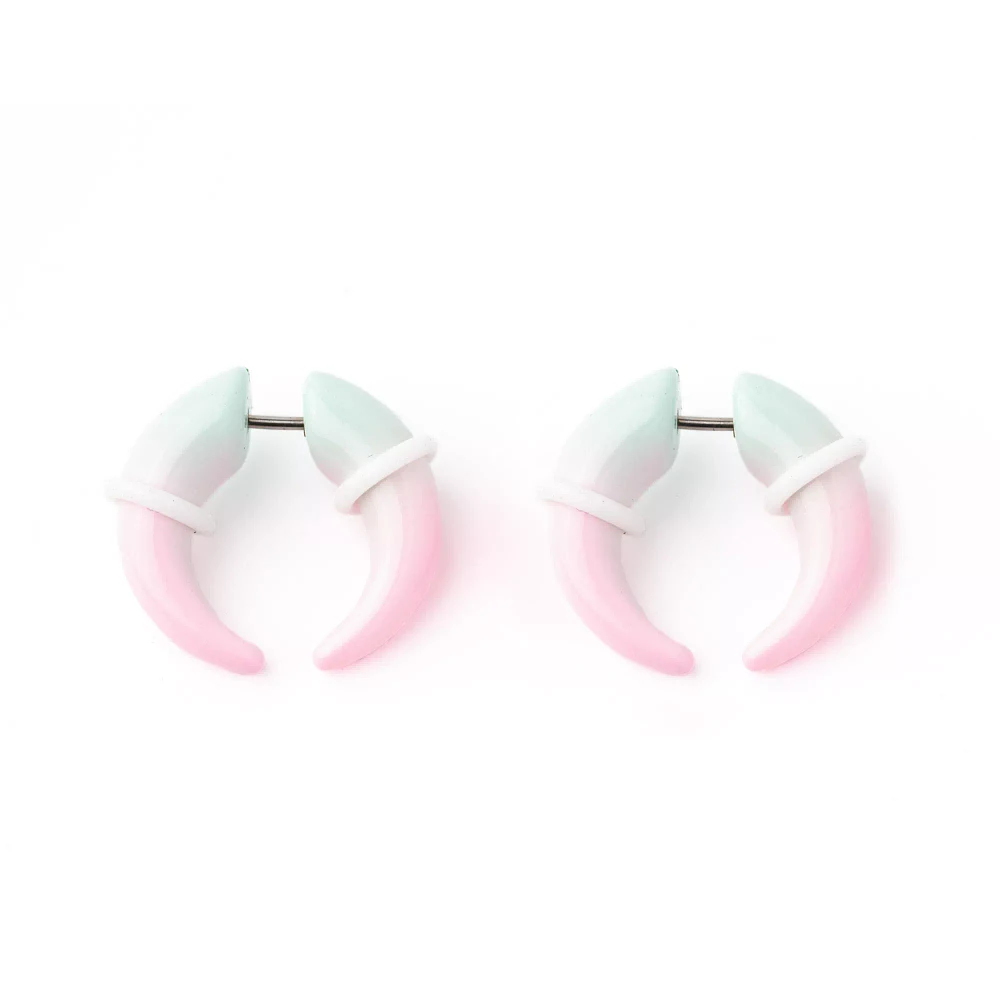 Pink and Blue Ombre Faux Pincher - 18 Gauge
