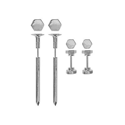 Multi-Pack Nail Fake Taper and Plug Set 2 Pairs - 18 Gauge