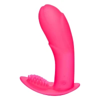 Free Ride 7-Function Hands Free Rechargeable Remote Control Vibrator 5.1 Inch - Hott Love Extreme
