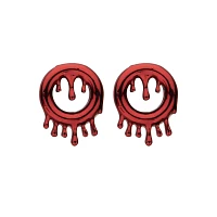 Red Drippy Screw Tunnel Plugs