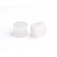 Milky Quartz Stone Plugs