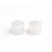 Milky Quartz Stone Plugs