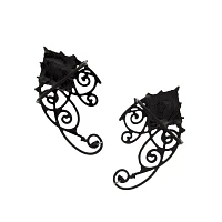 Black Lace Ear Cuff