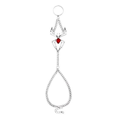 Red Spider Hand Bracelet