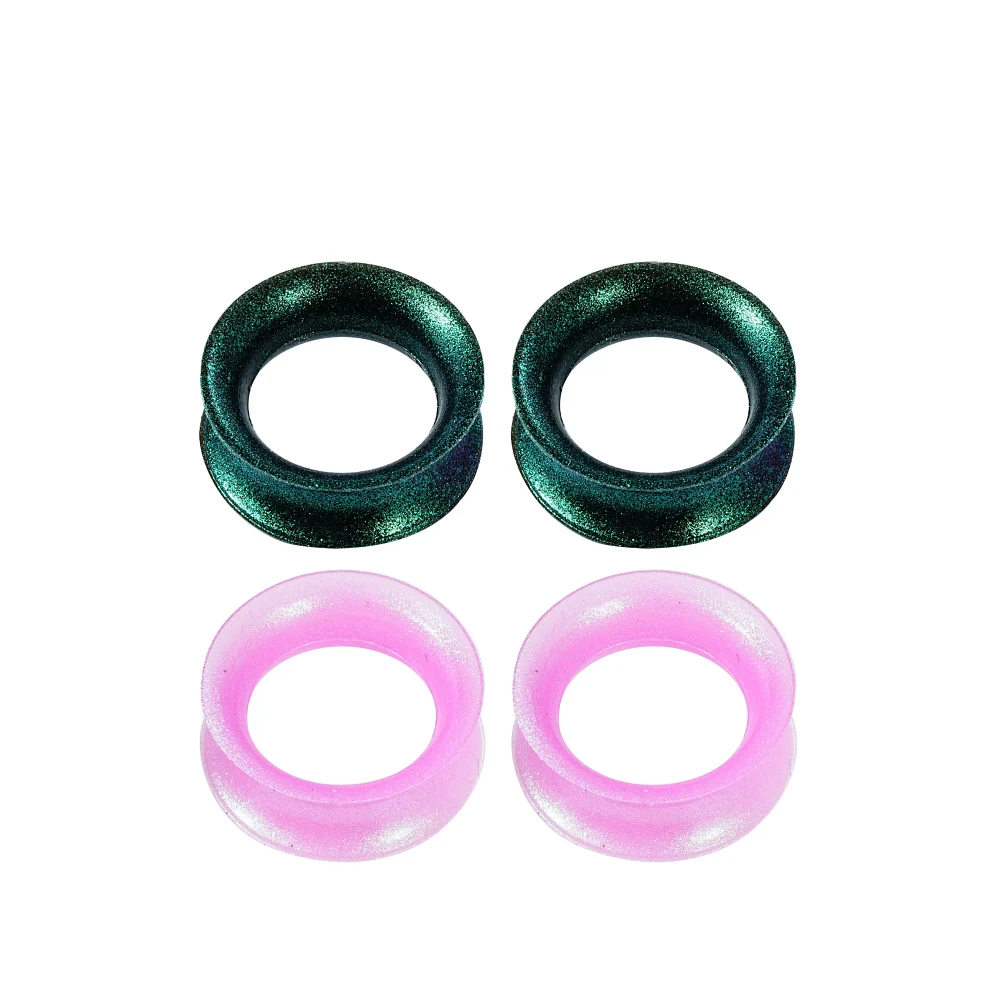 Multi-Pack Green and Light Purple Tunnels - 2 Pair