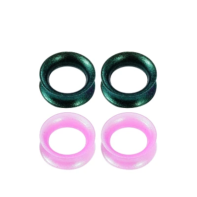 Multi-Pack Green and Light Purple Tunnels - 2 Pair