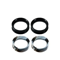 Multi-Pack Pink and Black Swirl Tunnels - 4 Pair