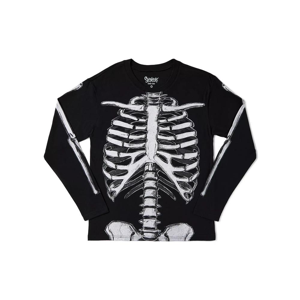 Skeleton Long Sleeve T Shirt