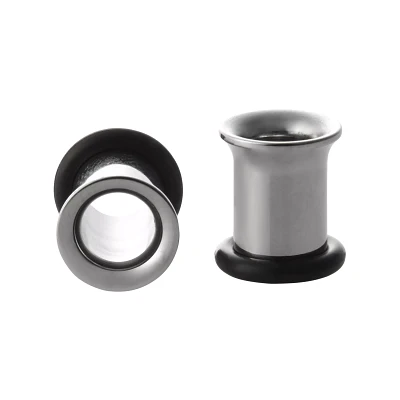 Silvertone Titanium Single Flare Tunnels