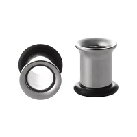Silvertone Titanium Single Flare Tunnels