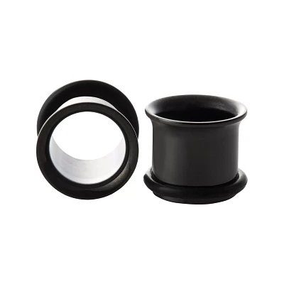 Black Titanium Single Flare Tunnels