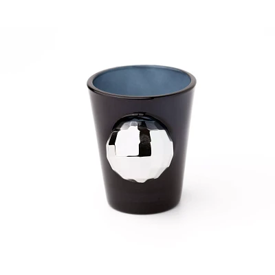 Disco Ball Molded Insert Shot Glass - 1.5 oz.