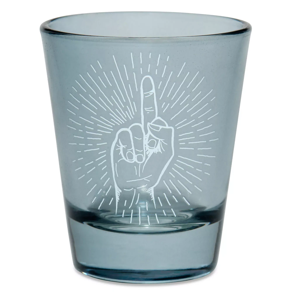 Middle Finger Cathedral Shot Glass - 2 oz.