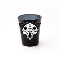 Wolf Skull Molded Shot Glass - 2 oz.
