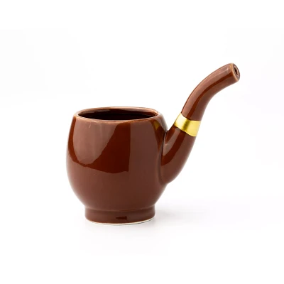 Fancy Pipe Molded Shot Glass - 2 oz.