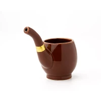 Fancy Pipe Molded Shot Glass - 2 oz.