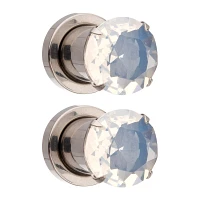 Round Opal Screw Fit Plugs