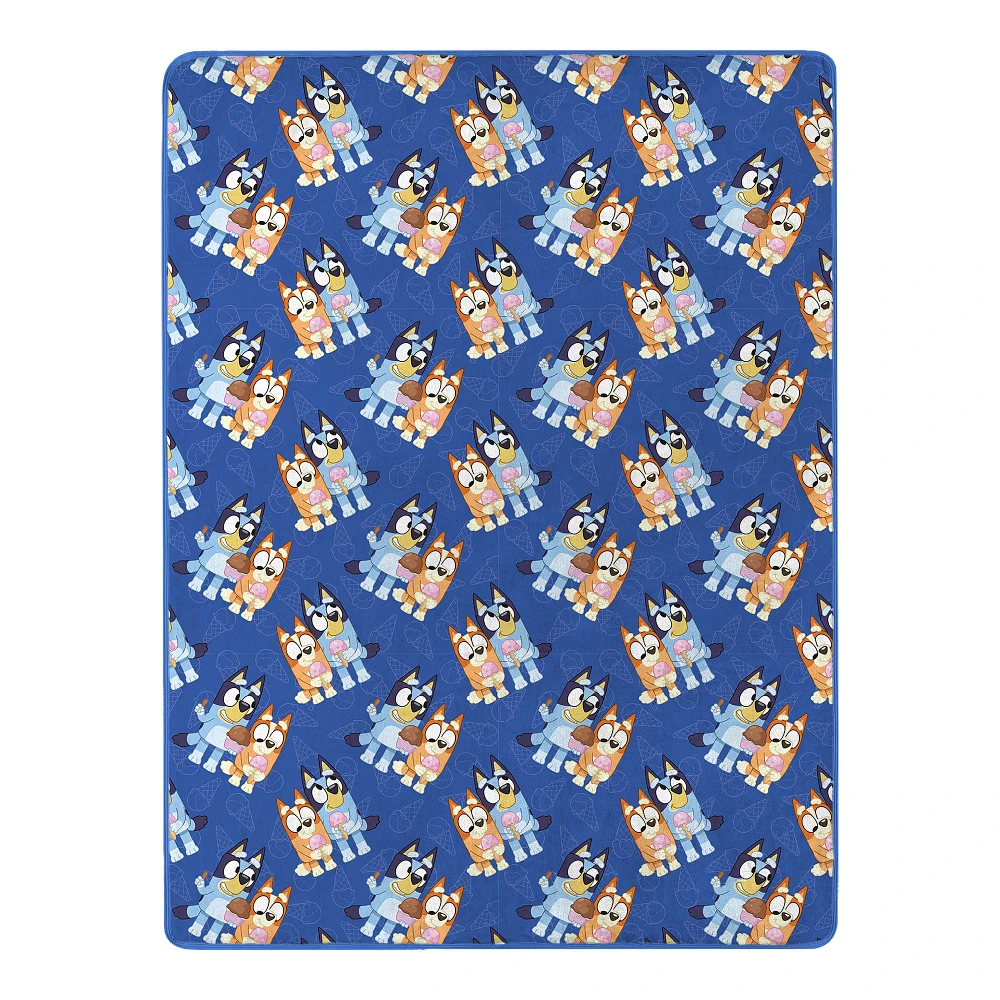 Bluey and Bingo Fleece Blanket
