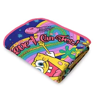 Krabby Patty Throw Blanket - Spongebob Squarepants