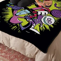 Lock, Shock, and Barrel Throw Blanket - The Nightmare Before Christmas