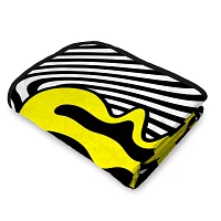 Trippin' Smileys Double-Sided Fleece Blanket