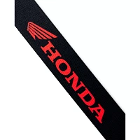 Buckle-Down Black and Red Honda Moto Seatbelt Belt