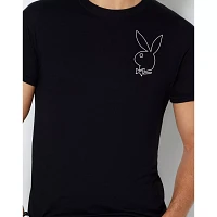 Playboy Bunny Stacked Logo T Shirt