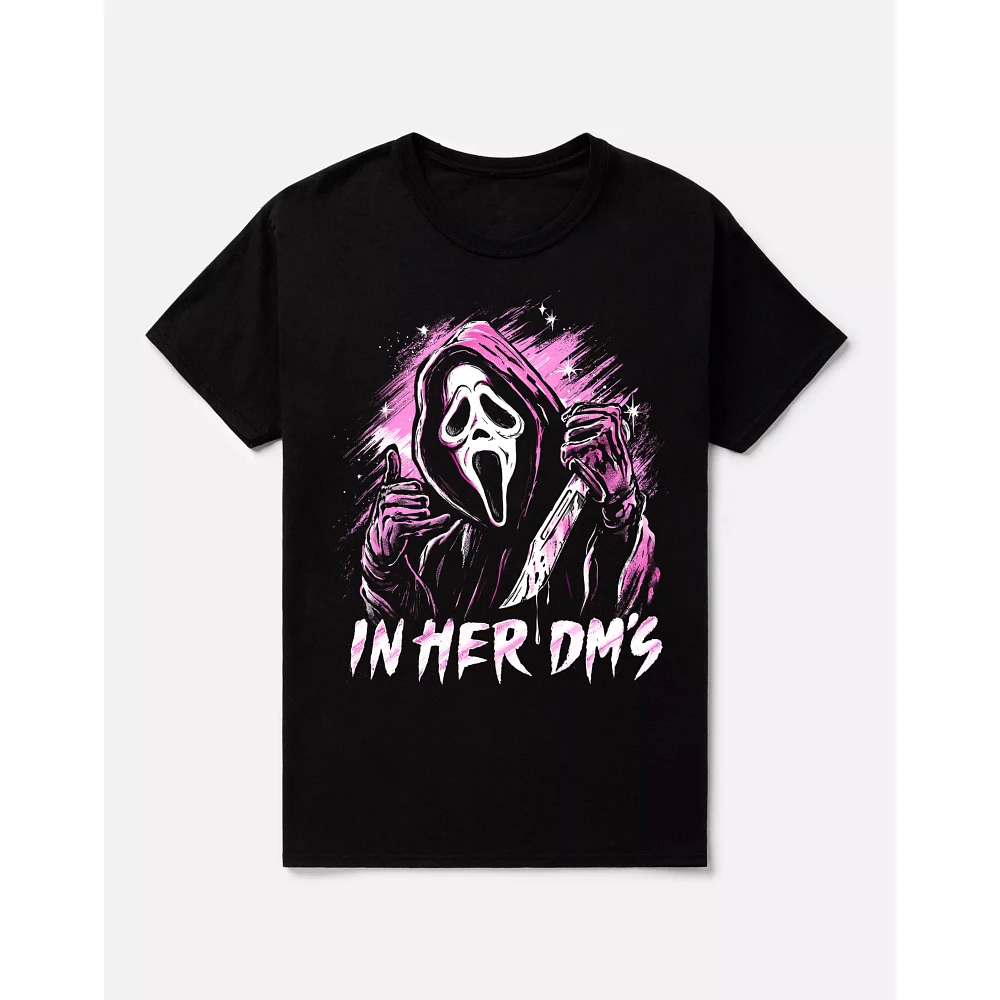 Ghost Face Her DM's T Shirt