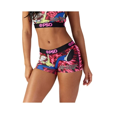 PSD Rick and Morty Pink Boyshorts