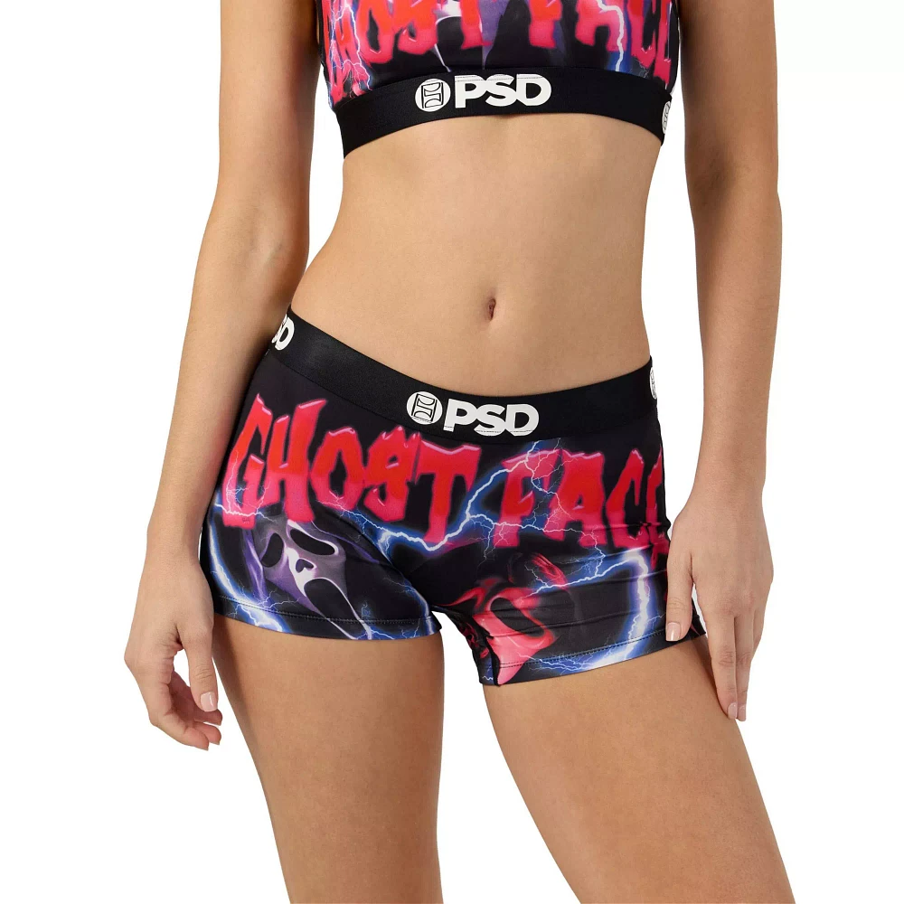 PSD Ghost Face Lightning Boyshorts