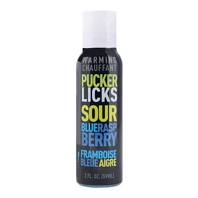 Warming Sour Blue Raspberry Flavored Glide - 2 oz.