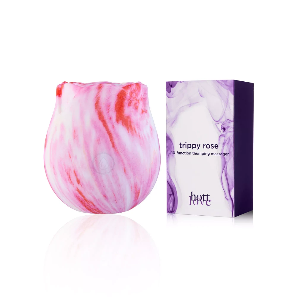 Hott Love Trippy Rose Vibrator