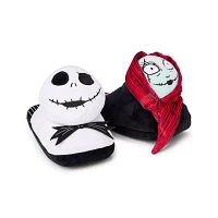Jack and Sally Plush Slippers - The Nightmare Before Christmas