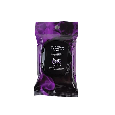 Antibacterial Toy Cleaning Wipes - Hott Love Extreme