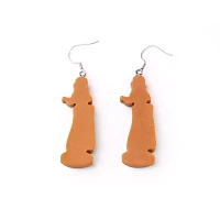 Hula Girl Dangle Earrings