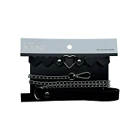 Heart Collar with Leash - Pleasure Bound