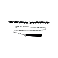Heart Collar with Leash - Pleasure Bound