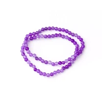 Multi-Pack Amethyst Beaded Bracelets