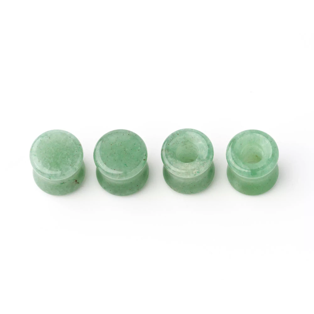 Multi-Pack Aventurine Stone Plugs - 2 Pair