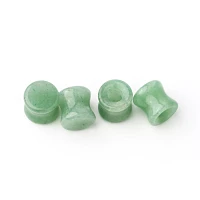 Multi-Pack Aventurine Stone Plugs - 2 Pair