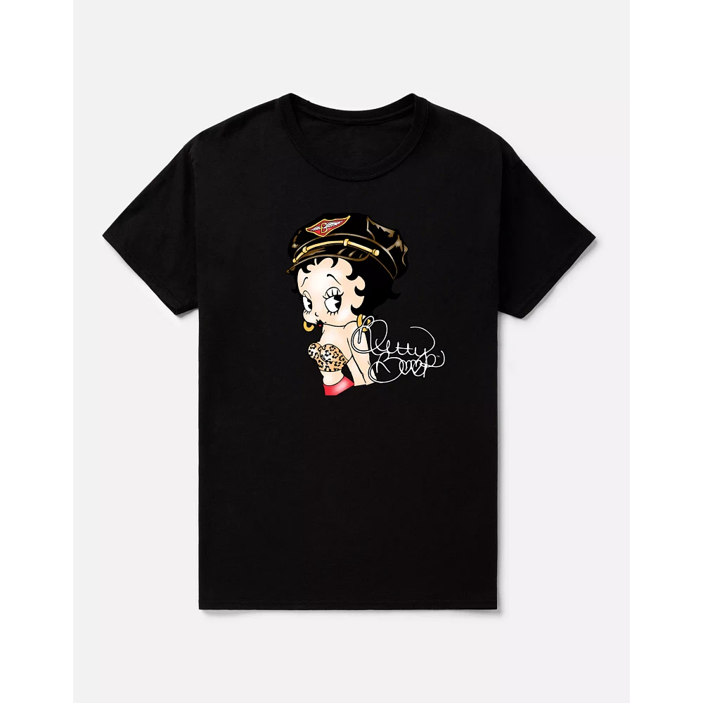 Betty Boop Biker Club Baby T Shirt