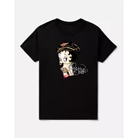 Betty Boop Biker Club Baby T Shirt
