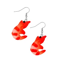 Shrimp Dangle Earrings