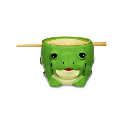 Frog Bowl with Chopsticks – 33 oz.
