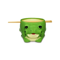 Frog Bowl with Chopsticks – 33 oz.