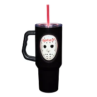 Jason Voorhees Mask Travel Tumbler - 40 oz. - Friday the 13th